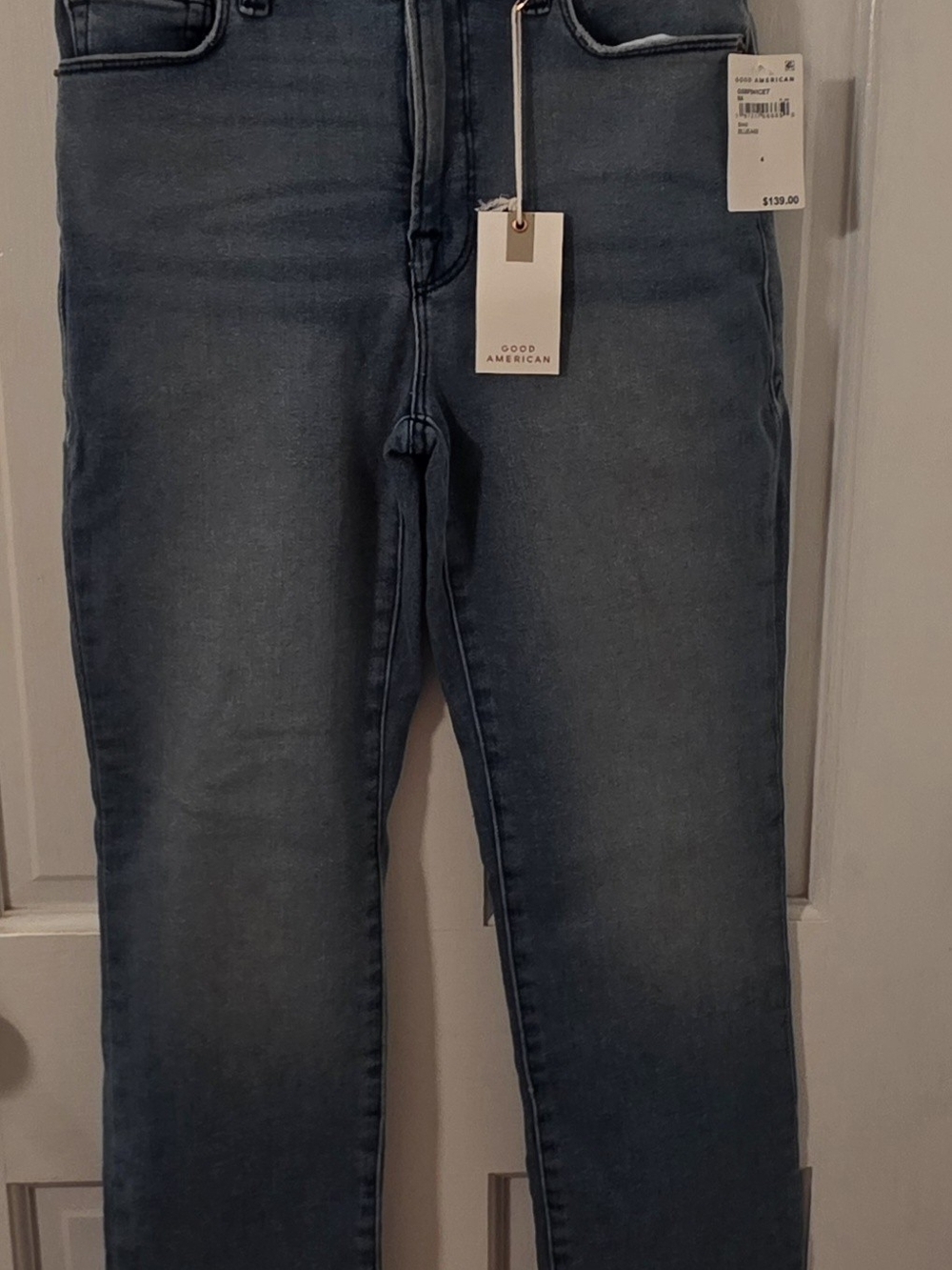 Good American Light Blue Skinny Jeans